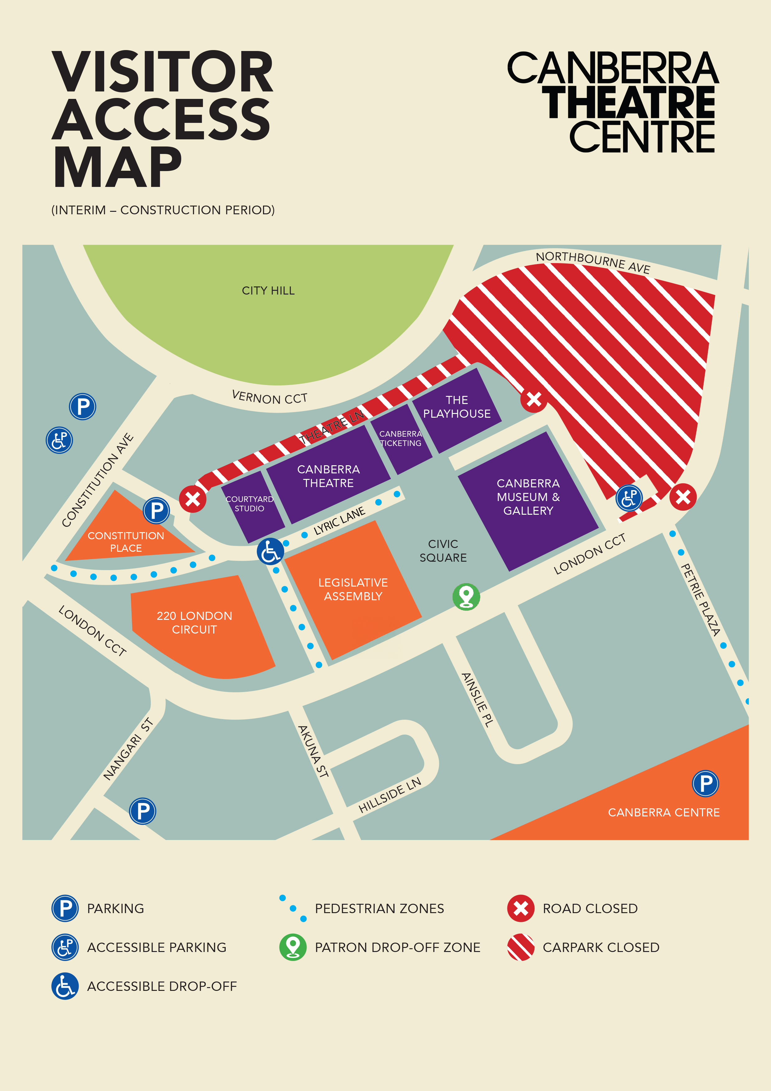 CTC Visitor Access Map (January 2026)